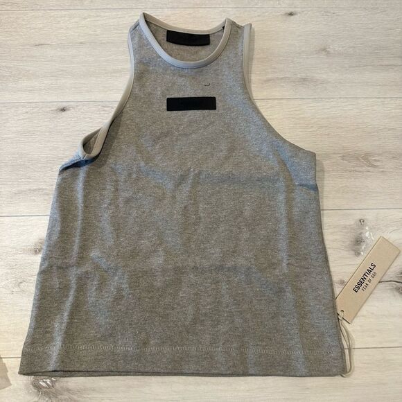 Fear of God: Essentials
Women’s Soft Rib Knit Tank
Size 4/5 
Color: Grey 
NWT - Picture 4 of 5